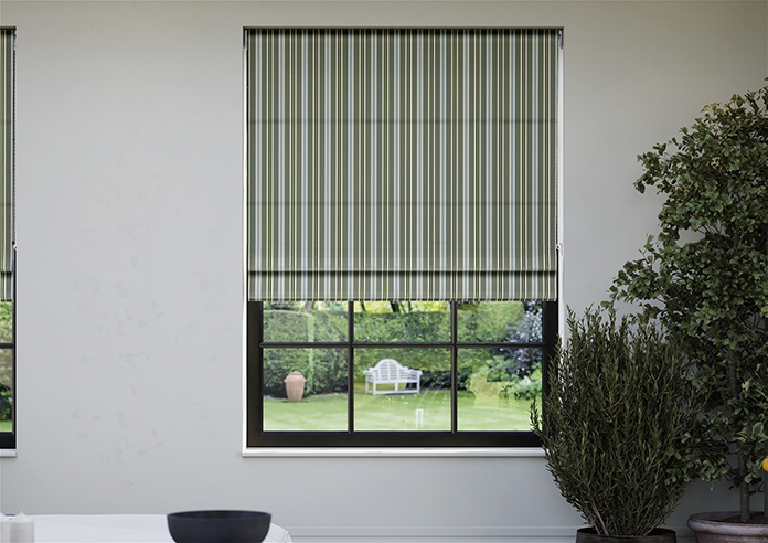 The British Stripe Co. Charles, Highlands No.1 - Roman Blind - Image 3